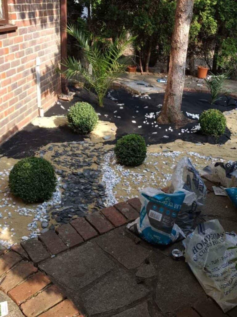 gravel installation service Woodford