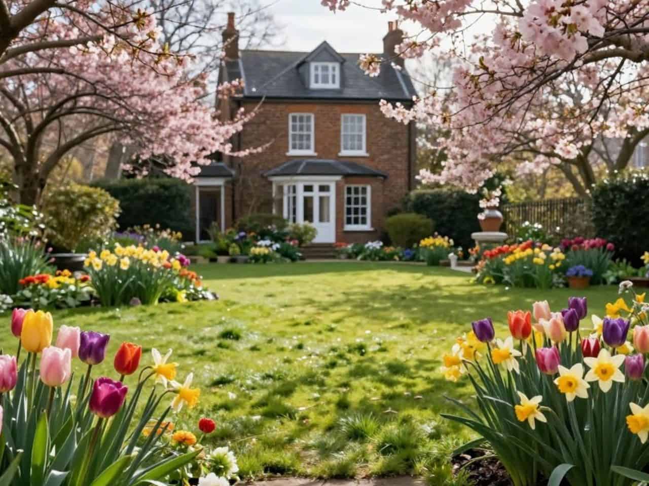 spring garden checklist North London
